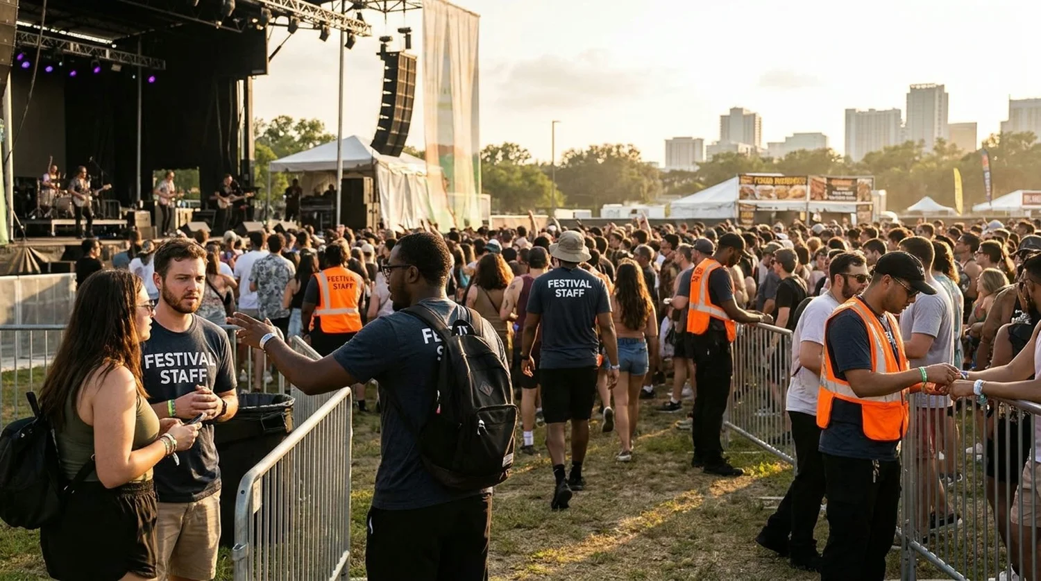 Diverse event types requiring staffing in Orlando