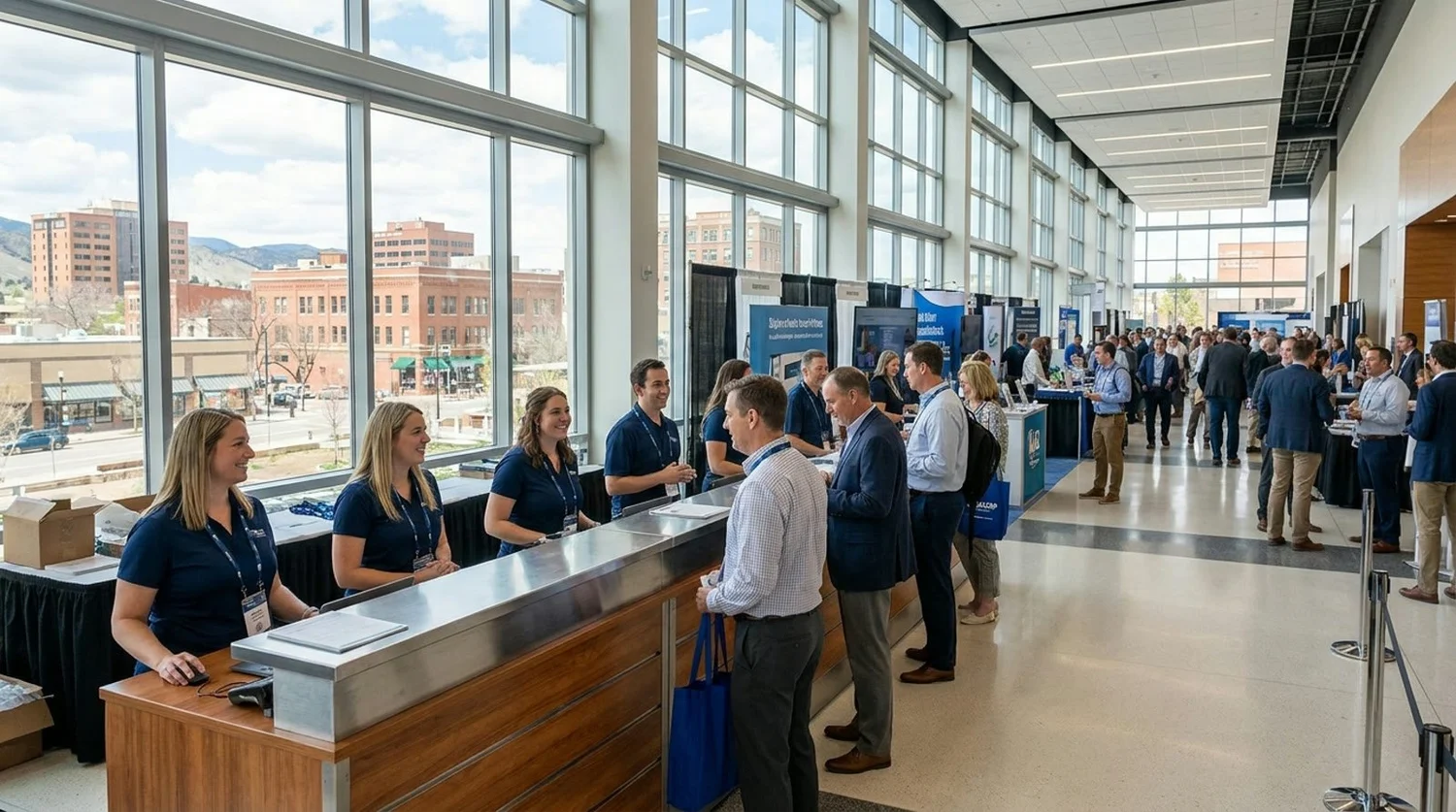 Event staffing and convention setup in Fort Collins