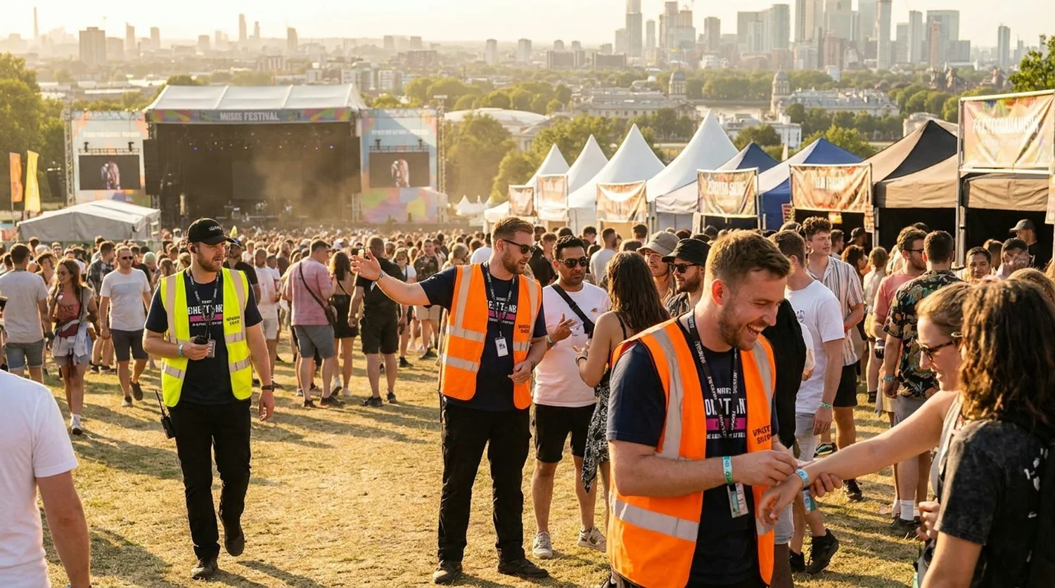 Diverse event types requiring staffing in Corona