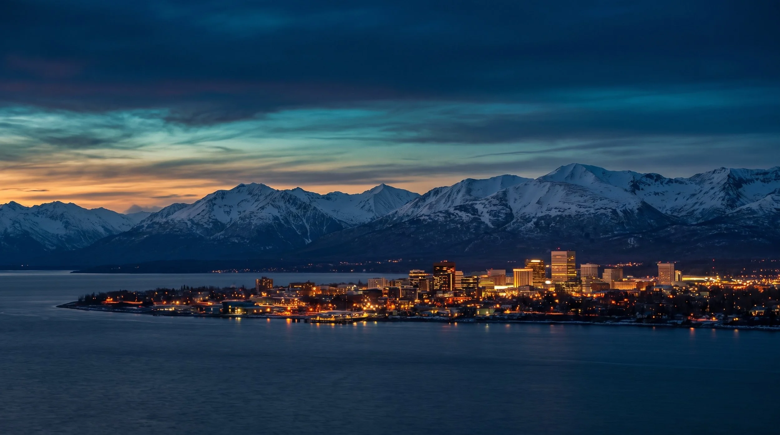 Anchorage, AK skyline