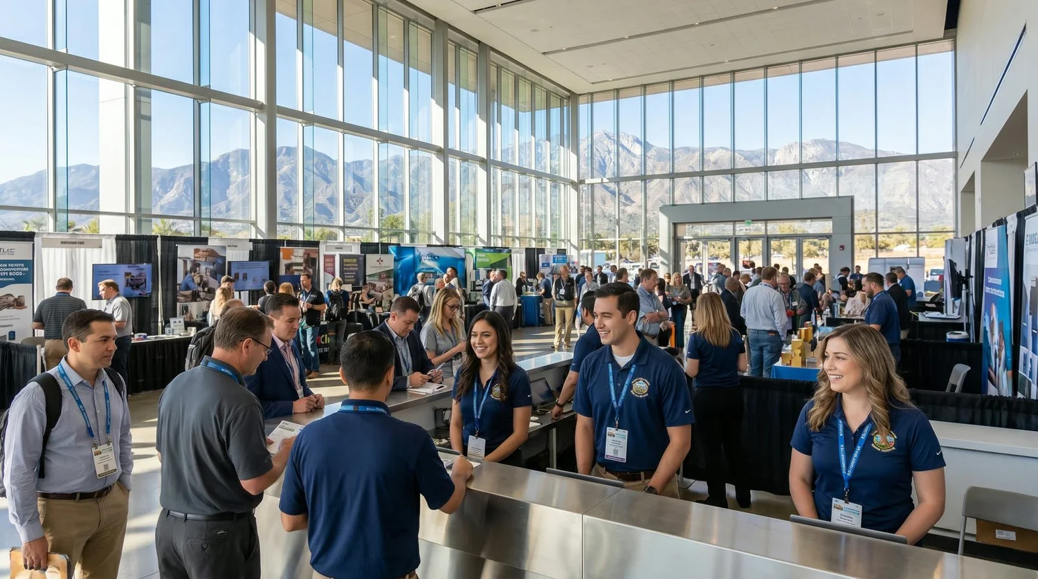 Event staffing and convention setup in San Bernardino