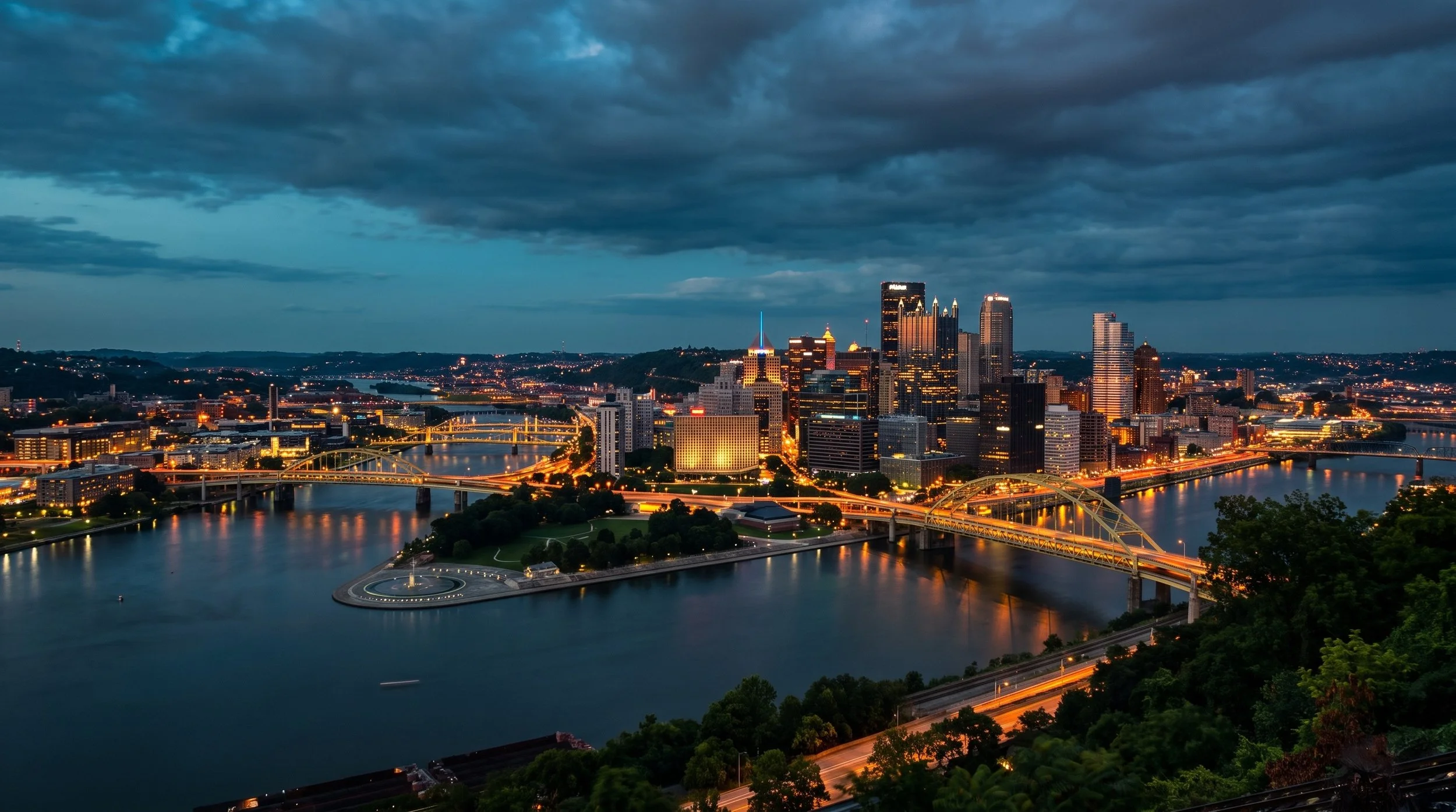 Pittsburgh, PA skyline