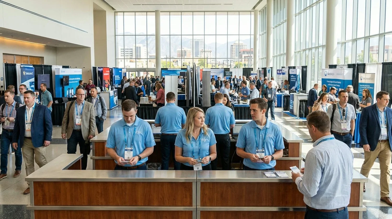 Event staffing and convention setup in Provo
