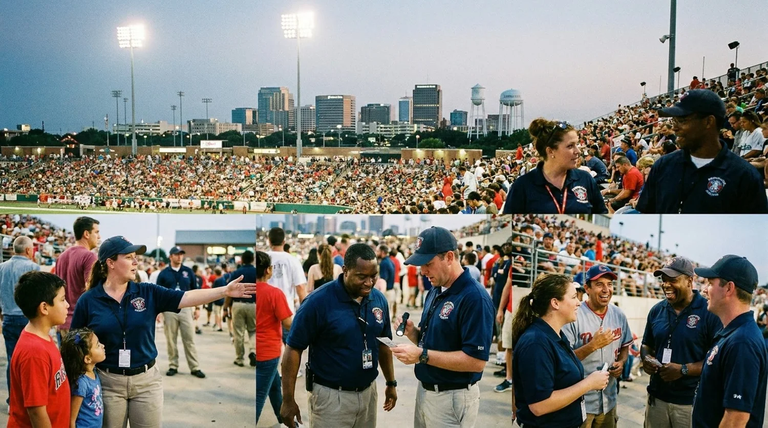 Large event venue requiring professional staffing in Carrollton