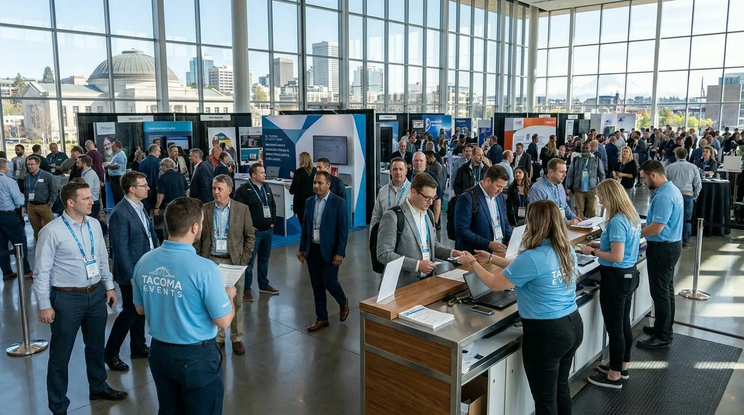 Event staffing and convention setup in Tacoma
