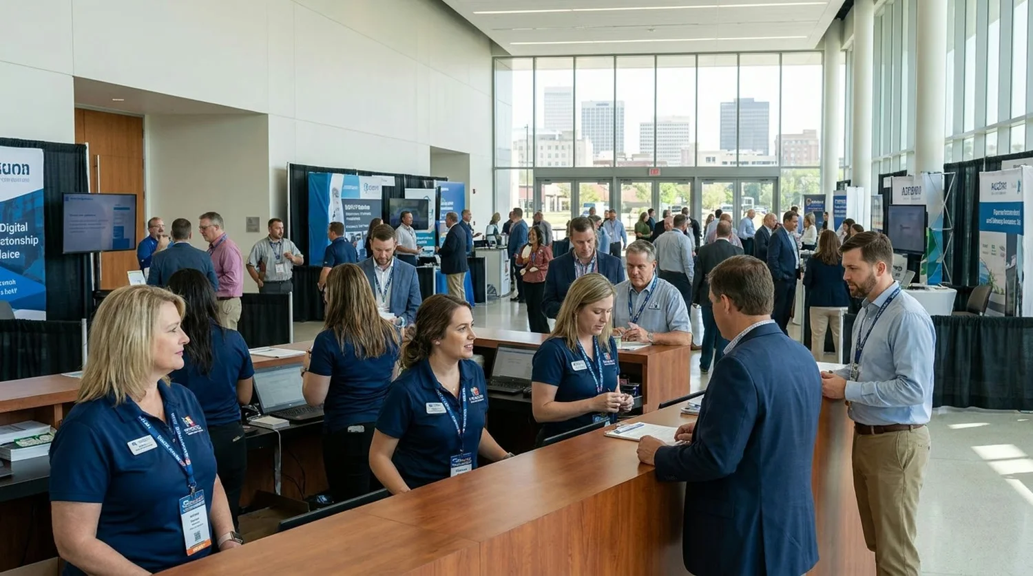 Event staffing and convention setup in Beaumont