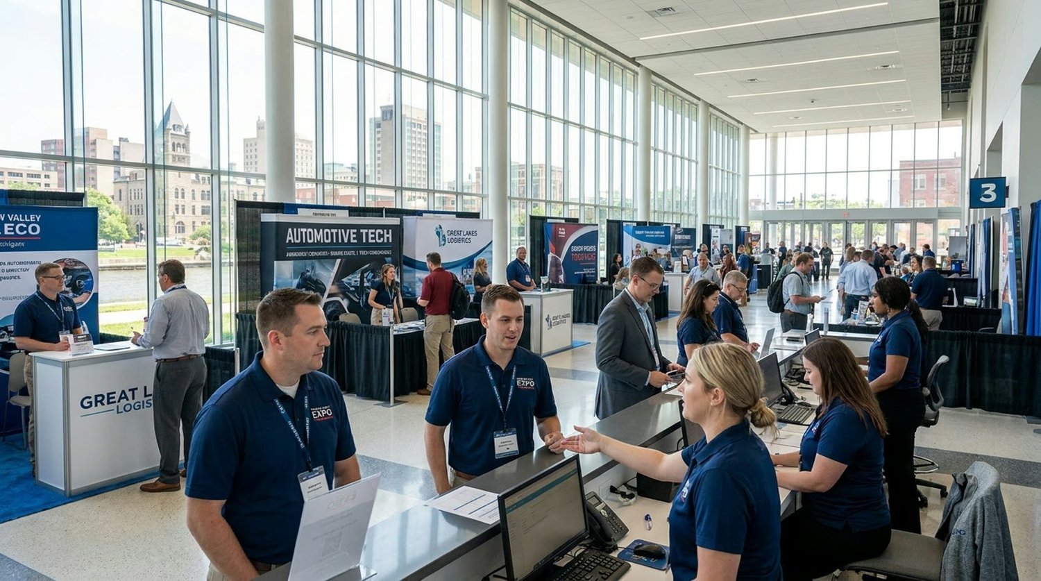 Event staffing and convention setup in Saginaw