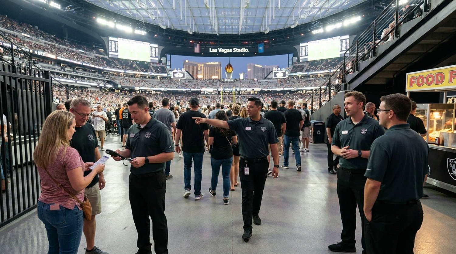 Large event venue requiring professional staffing in Las Vegas