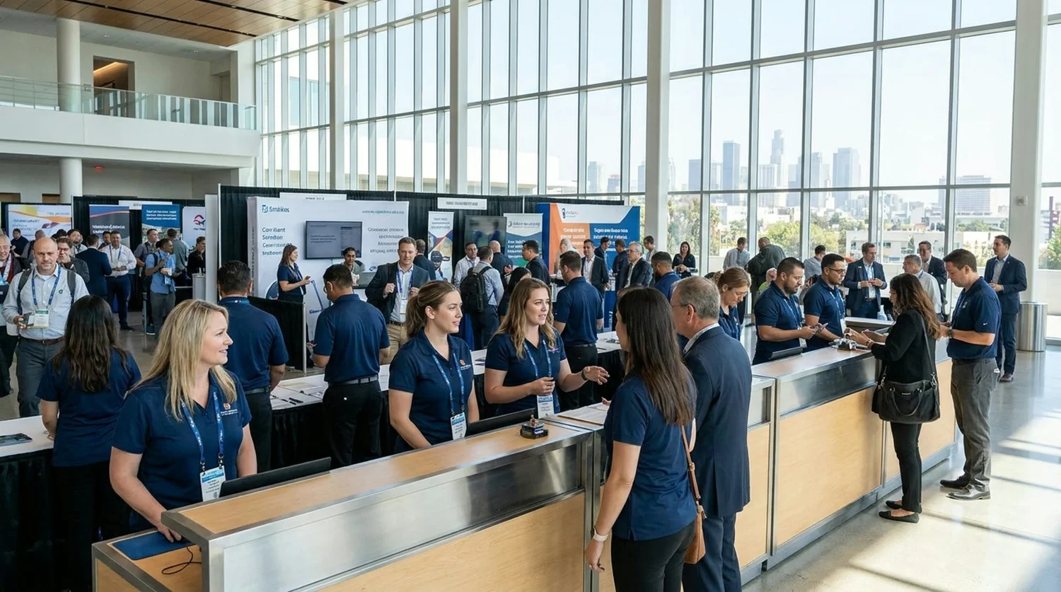 Event staffing and convention setup in Corona