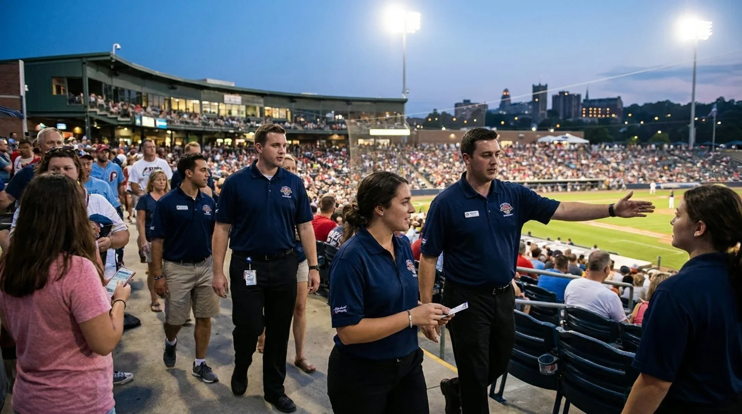 Large event venue requiring professional staffing in Poughkeepsie