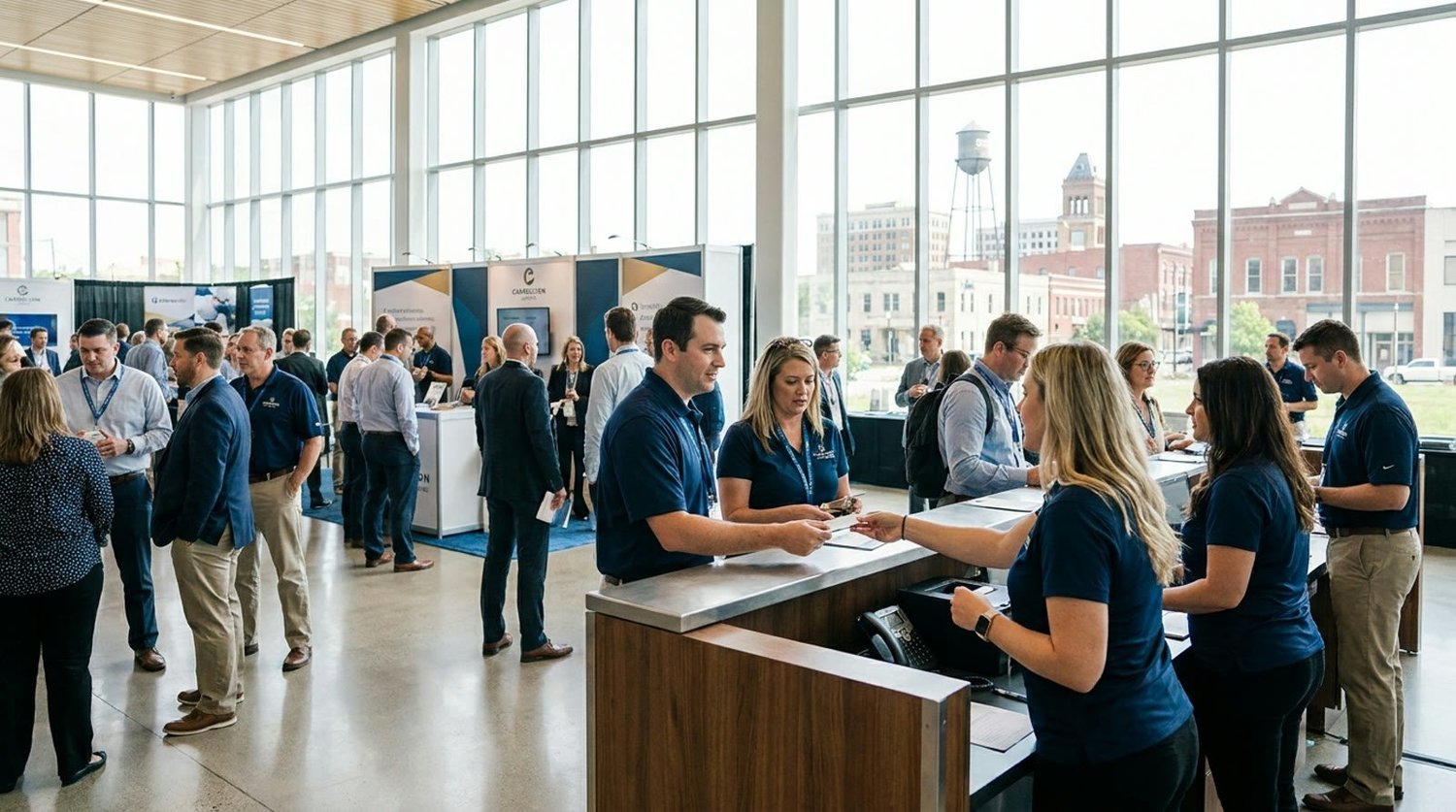 Event staffing and convention setup in Carrollton