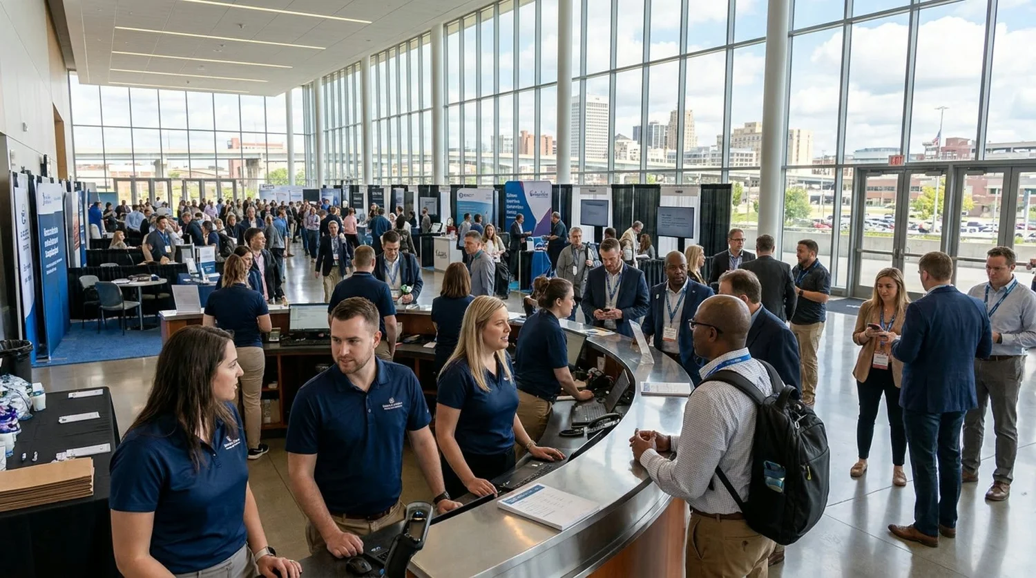 Event staffing and convention setup in Peoria
