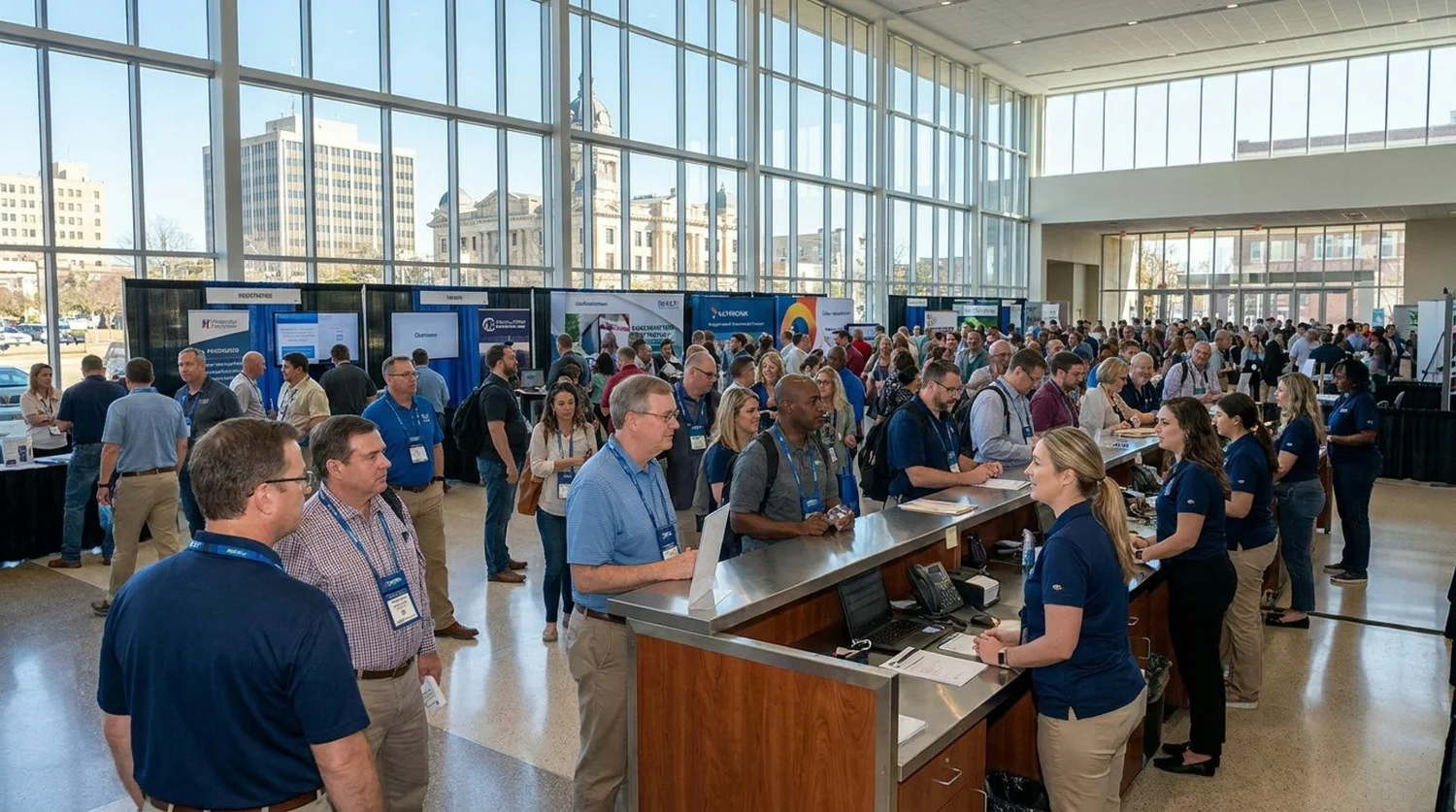 Event staffing and convention setup in Tyler