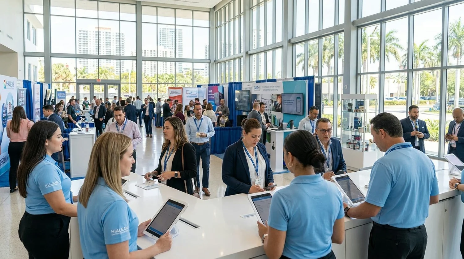 Event staffing and convention setup in Hialeah