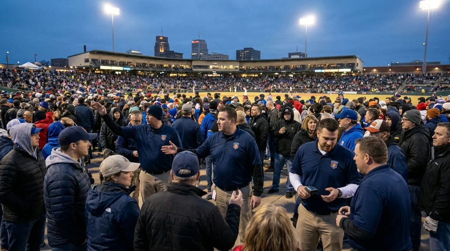 Large event venue requiring professional staffing in Peoria