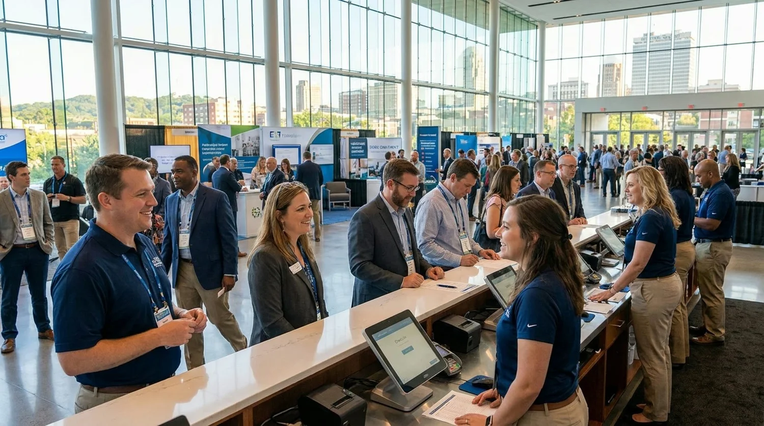 Event staffing and convention setup in Winston Salem