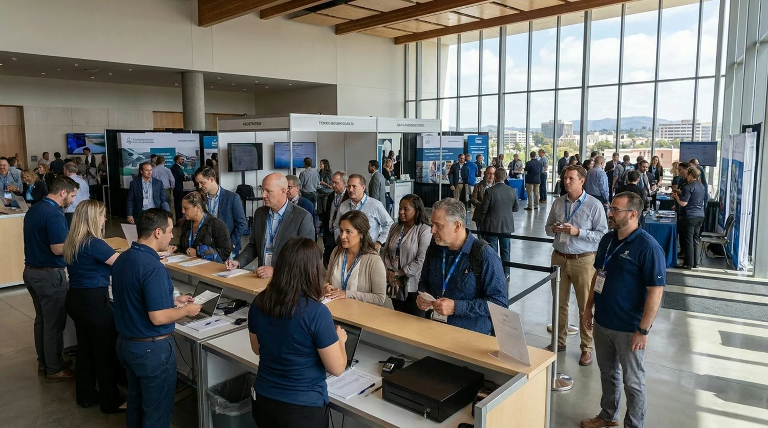Event staffing and convention setup in Escondido