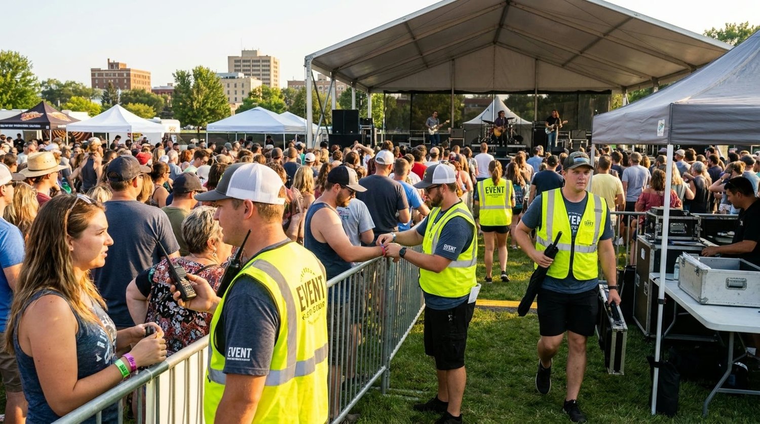 Diverse event types requiring staffing in Mankato