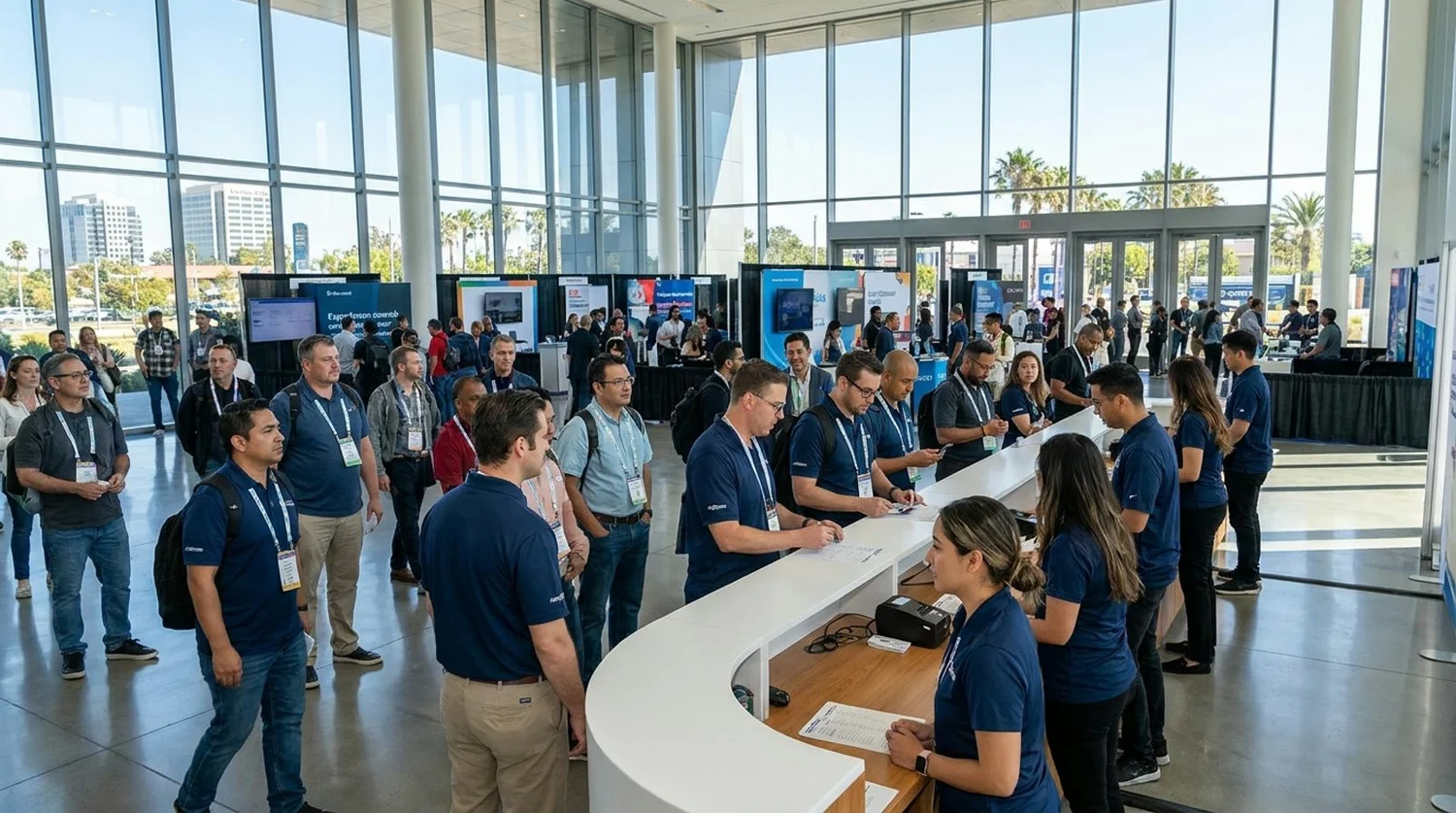 Event staffing and convention setup in Garden Grove
