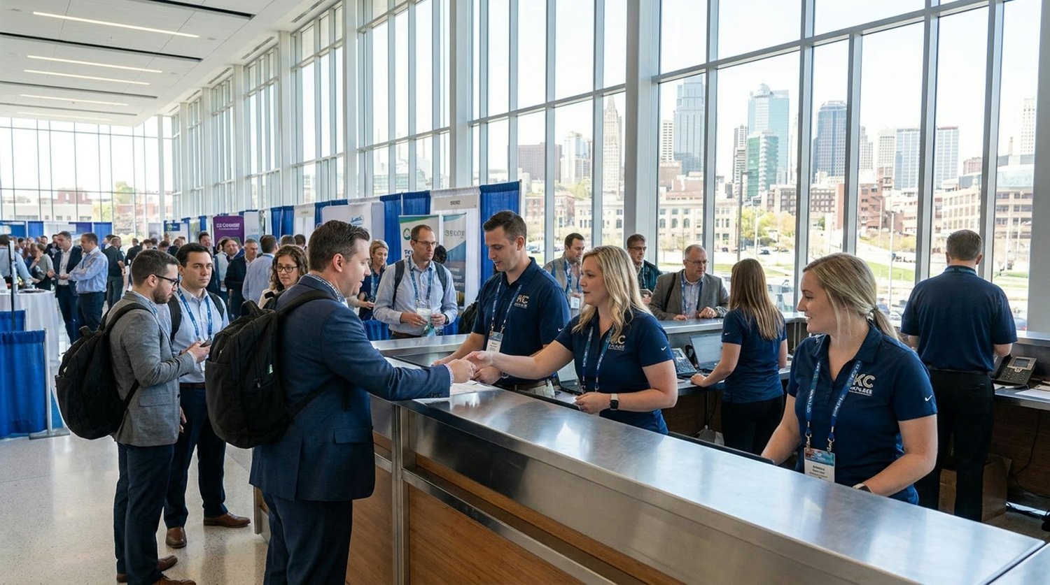 Event staffing and convention setup in Kansas City Ks