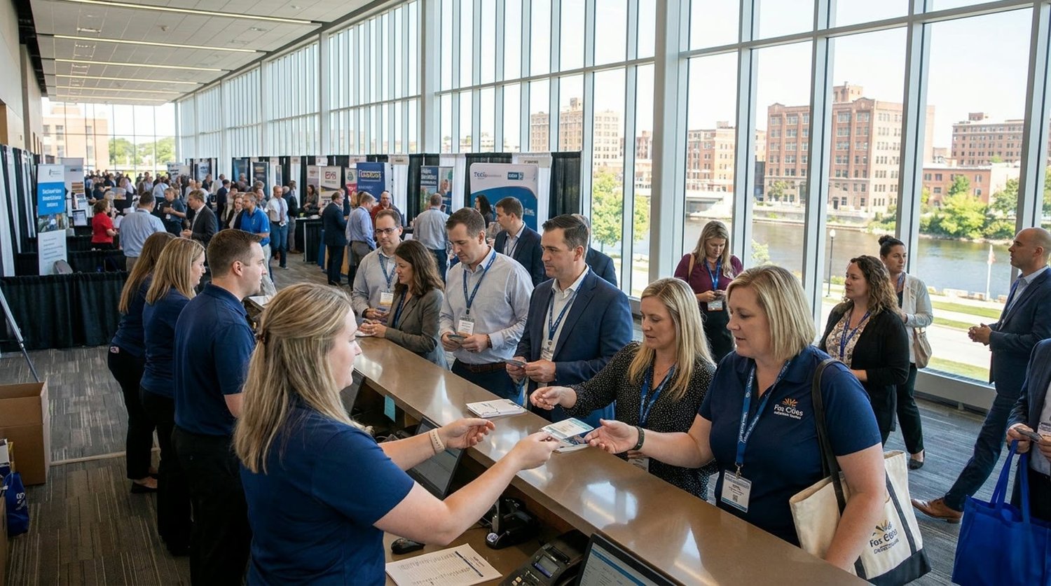 Event staffing and convention setup in Appleton