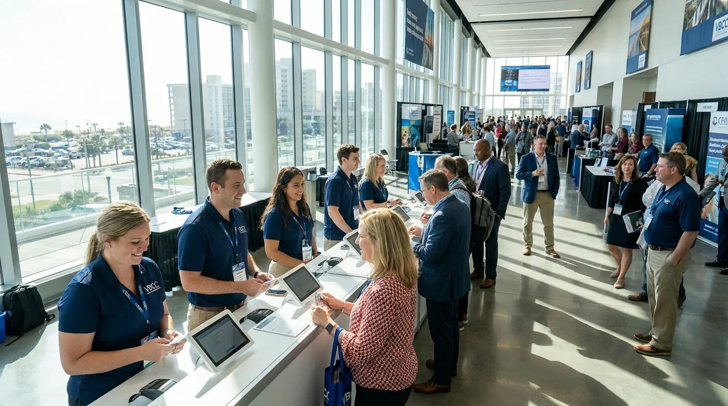 Event staffing and convention setup in Virginia Beach