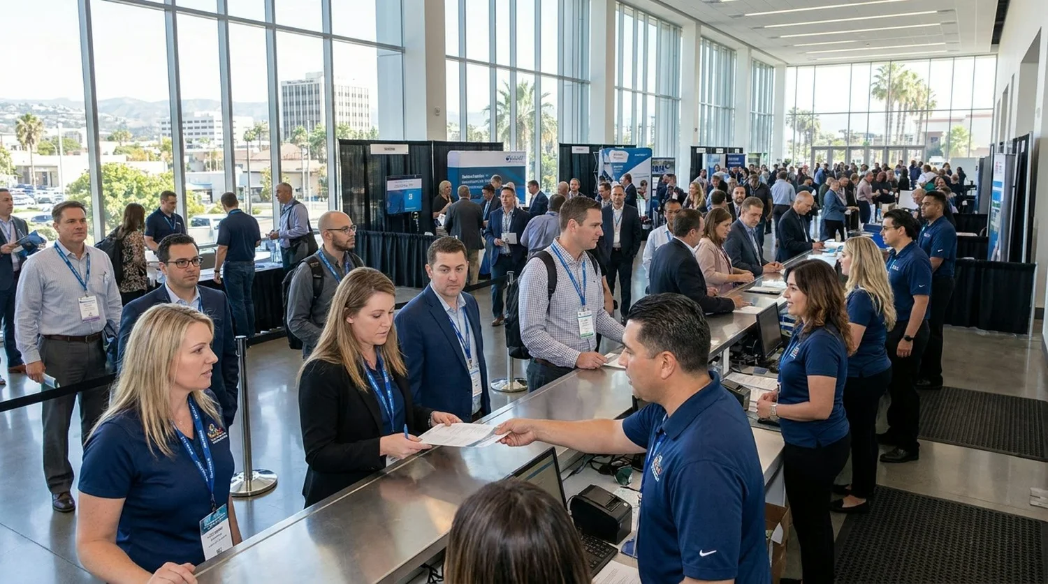 Event staffing and convention setup in Torrance