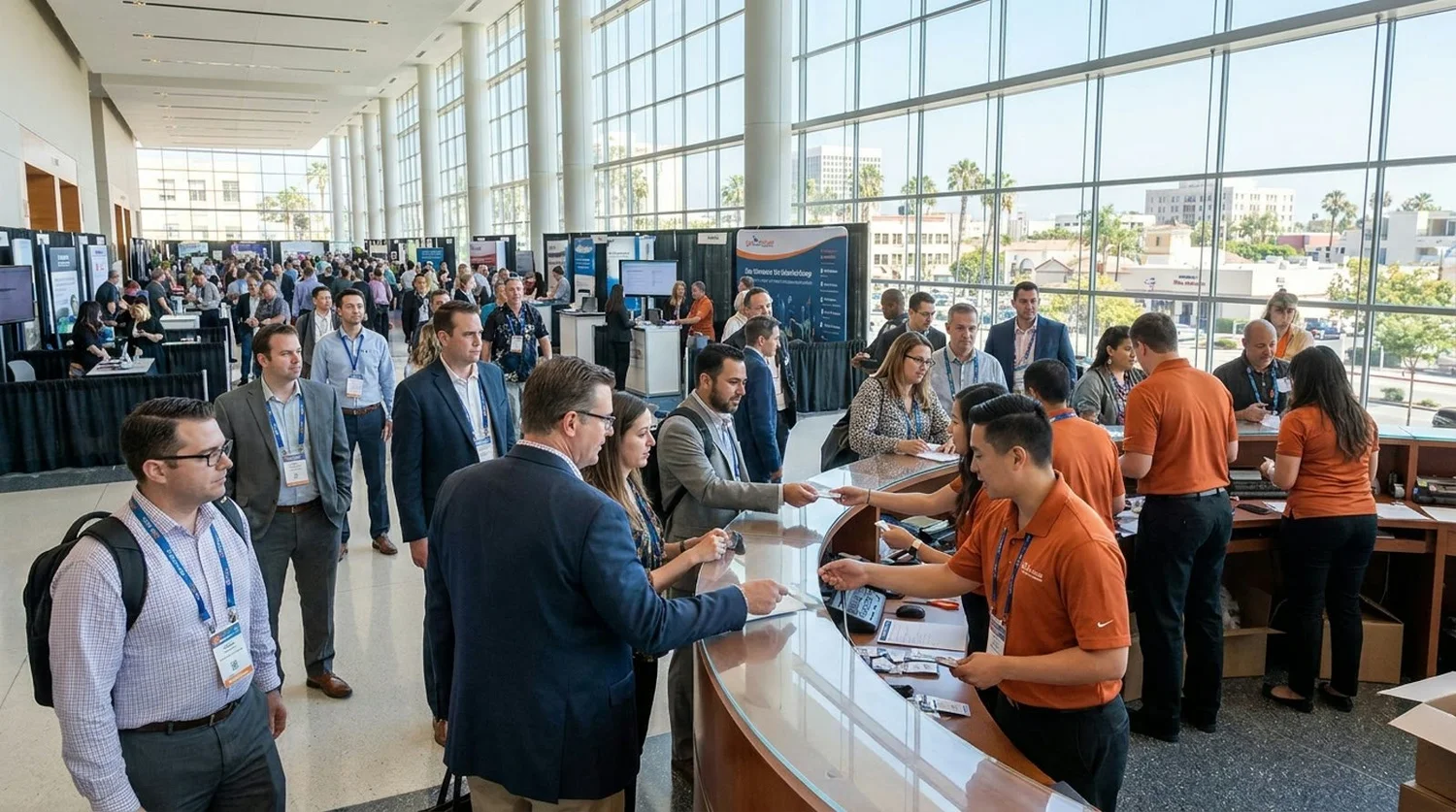 Event staffing and convention setup in Orange
