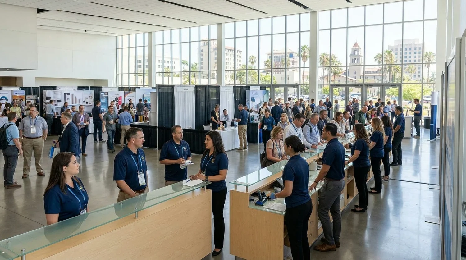 Event staffing and convention setup in Riverside