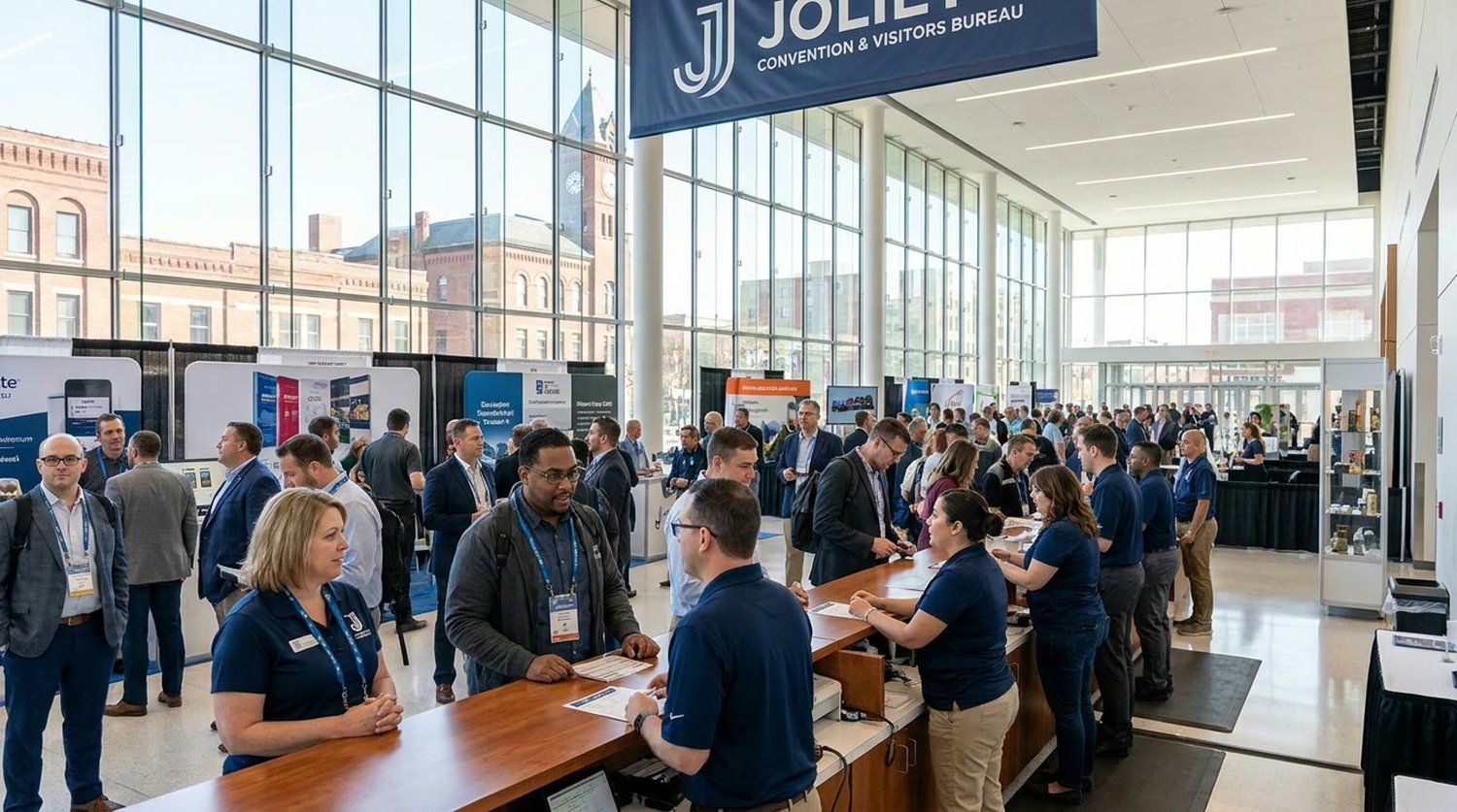 Event staffing and convention setup in Joliet