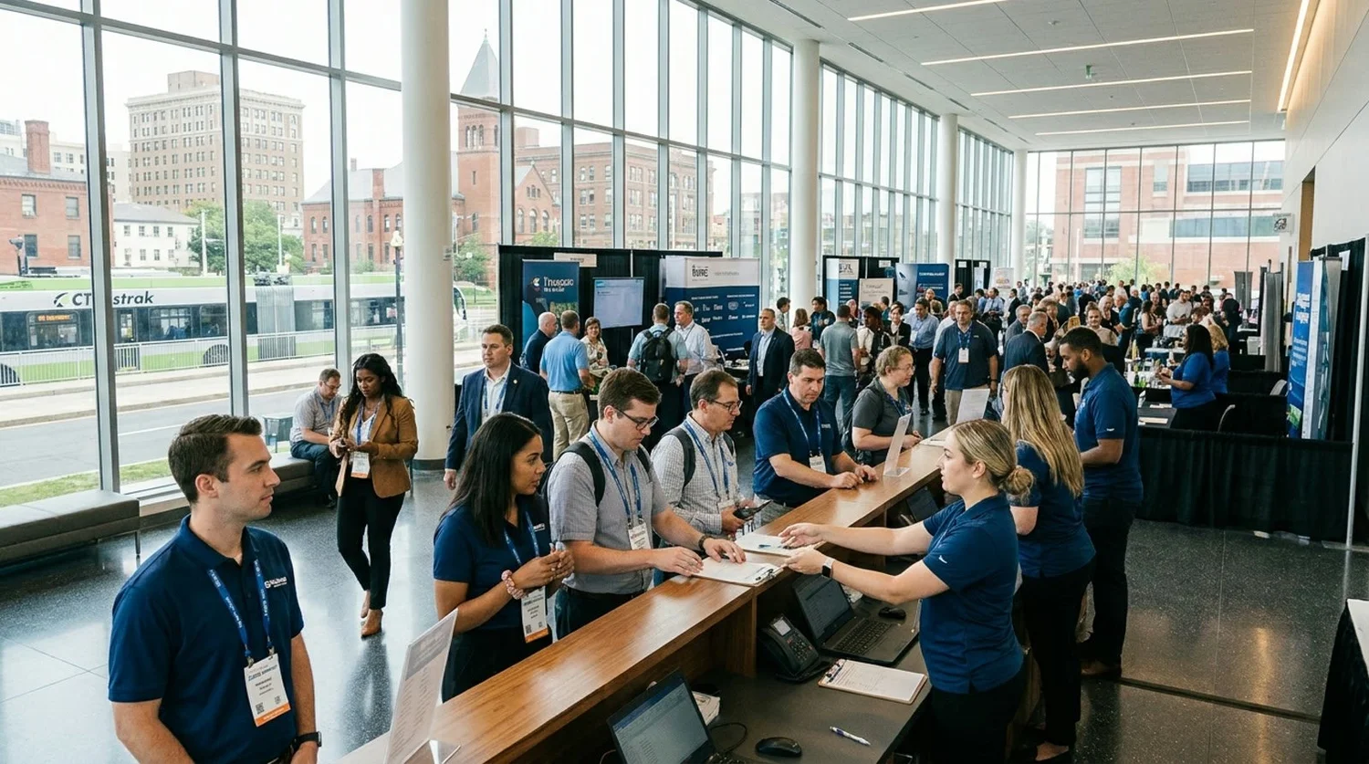Event staffing and convention setup in New Britain