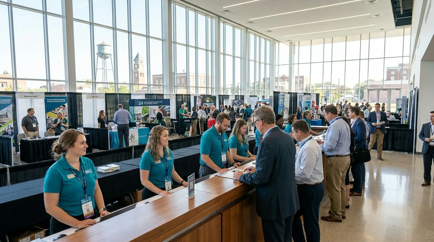 Event staffing and convention setup in Bowling Green