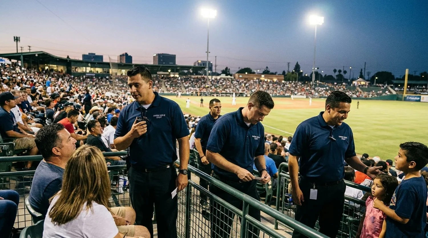Large event venue requiring professional staffing in Garden Grove