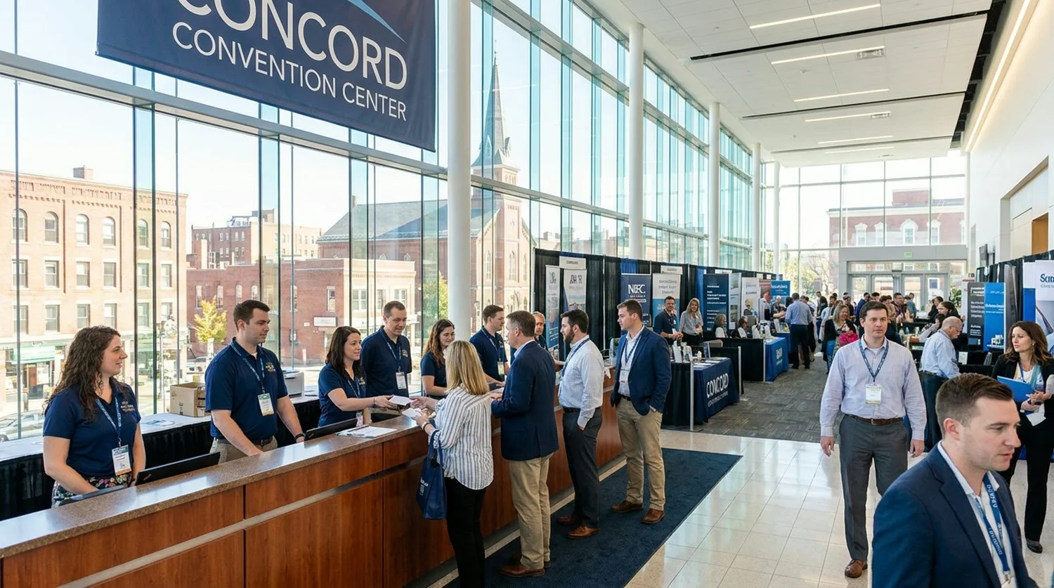 Event staffing and convention setup in Concord