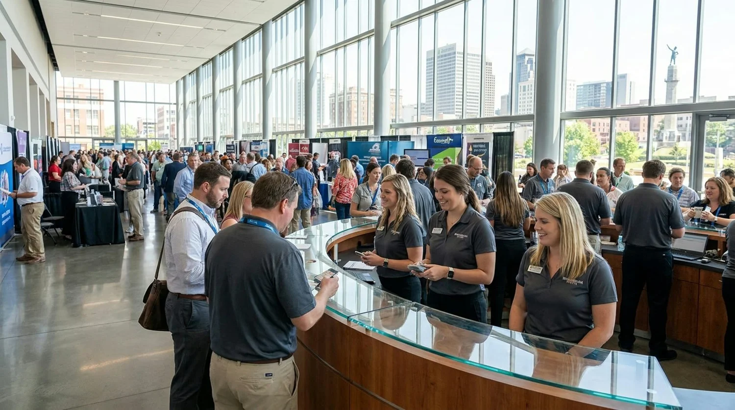 Event staffing and convention setup in Birmingham