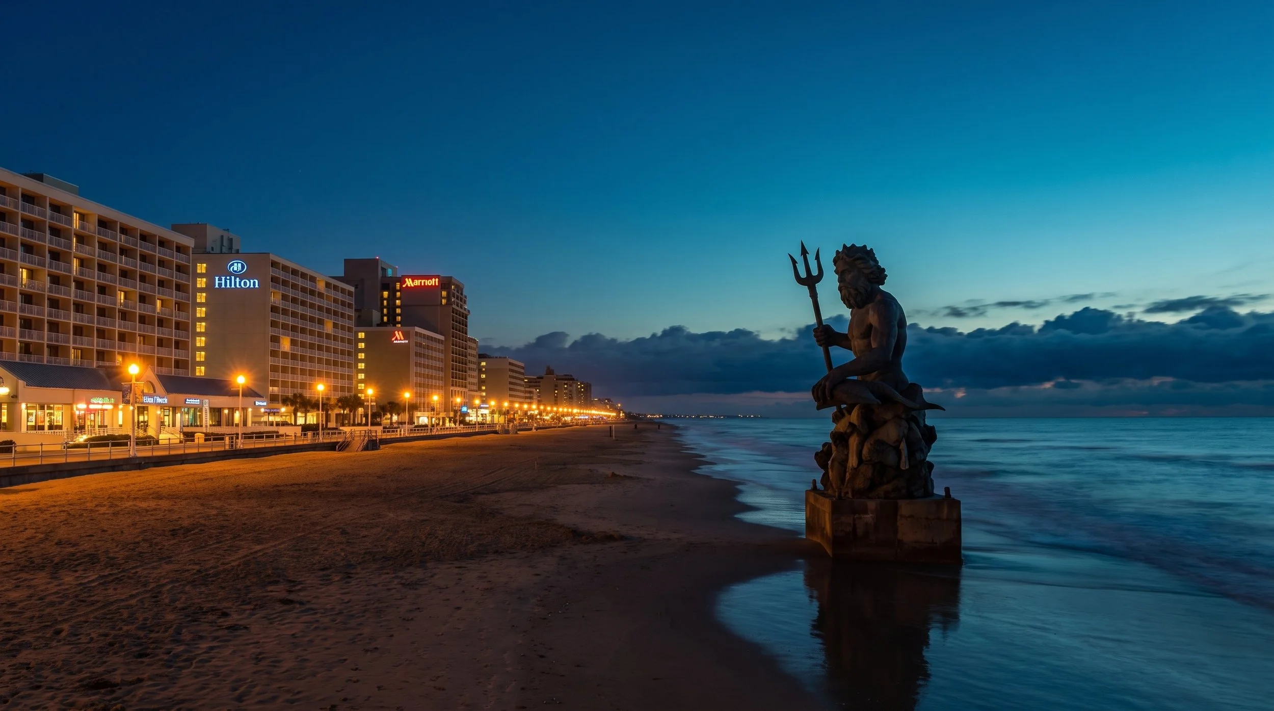 Virginia Beach, VA skyline