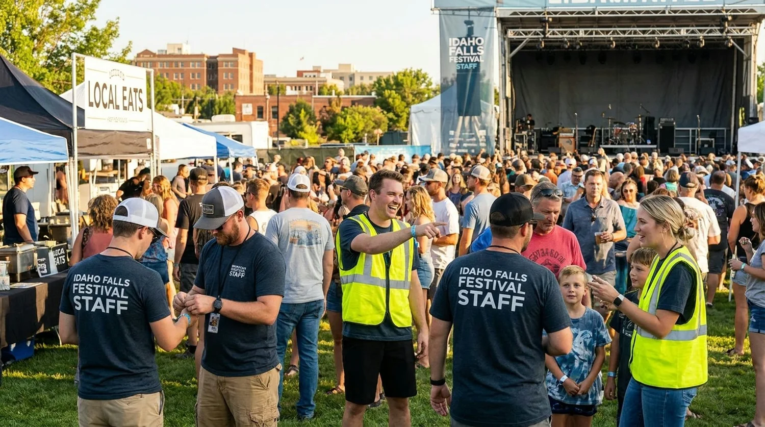 Diverse event types requiring staffing in Idaho Falls