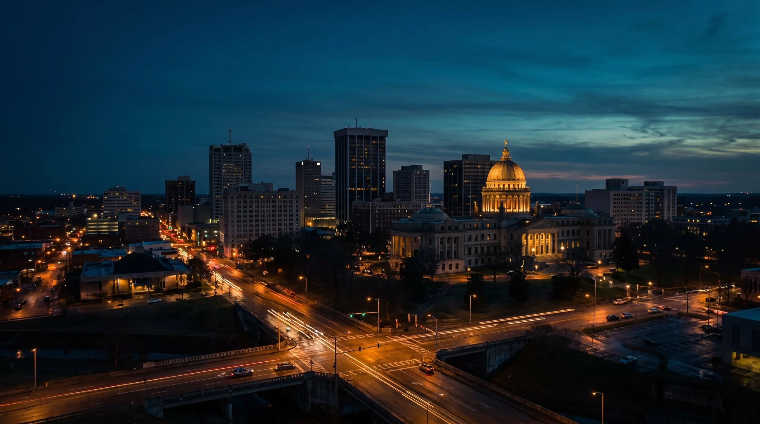 Jackson, MS skyline