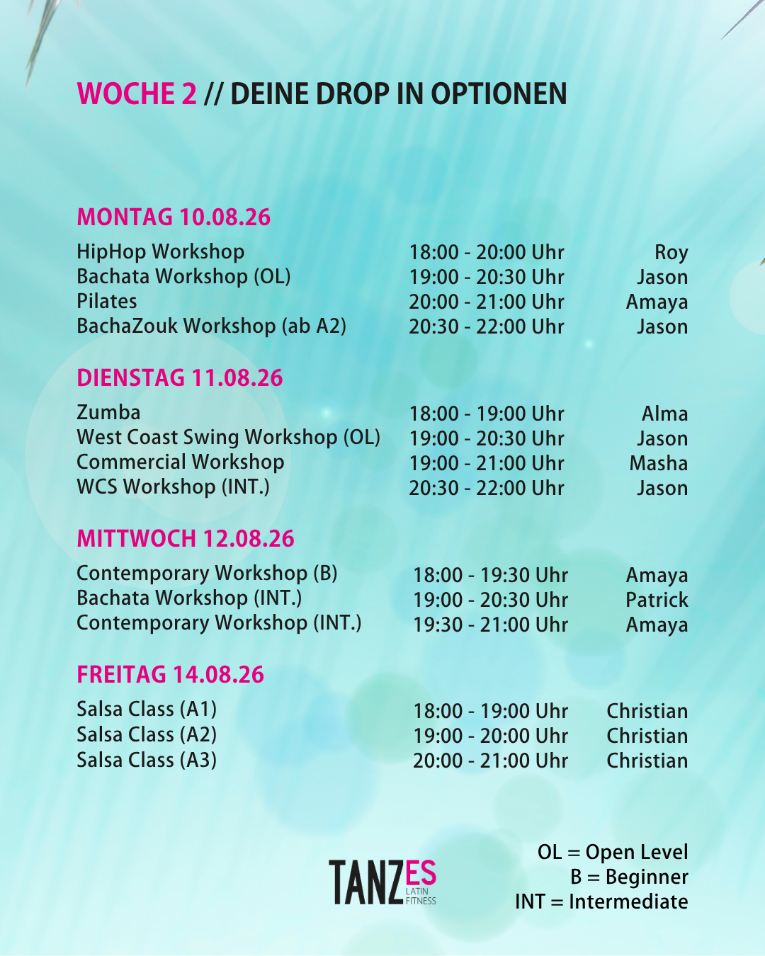 Sommerferienprogramm – Seite 2