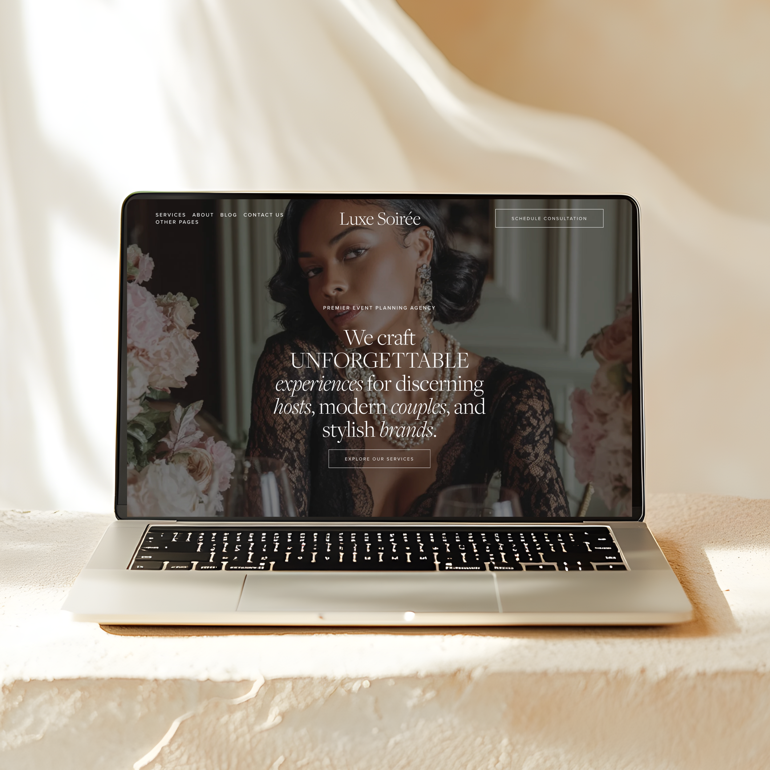 White Label Website Insiders template mockup
