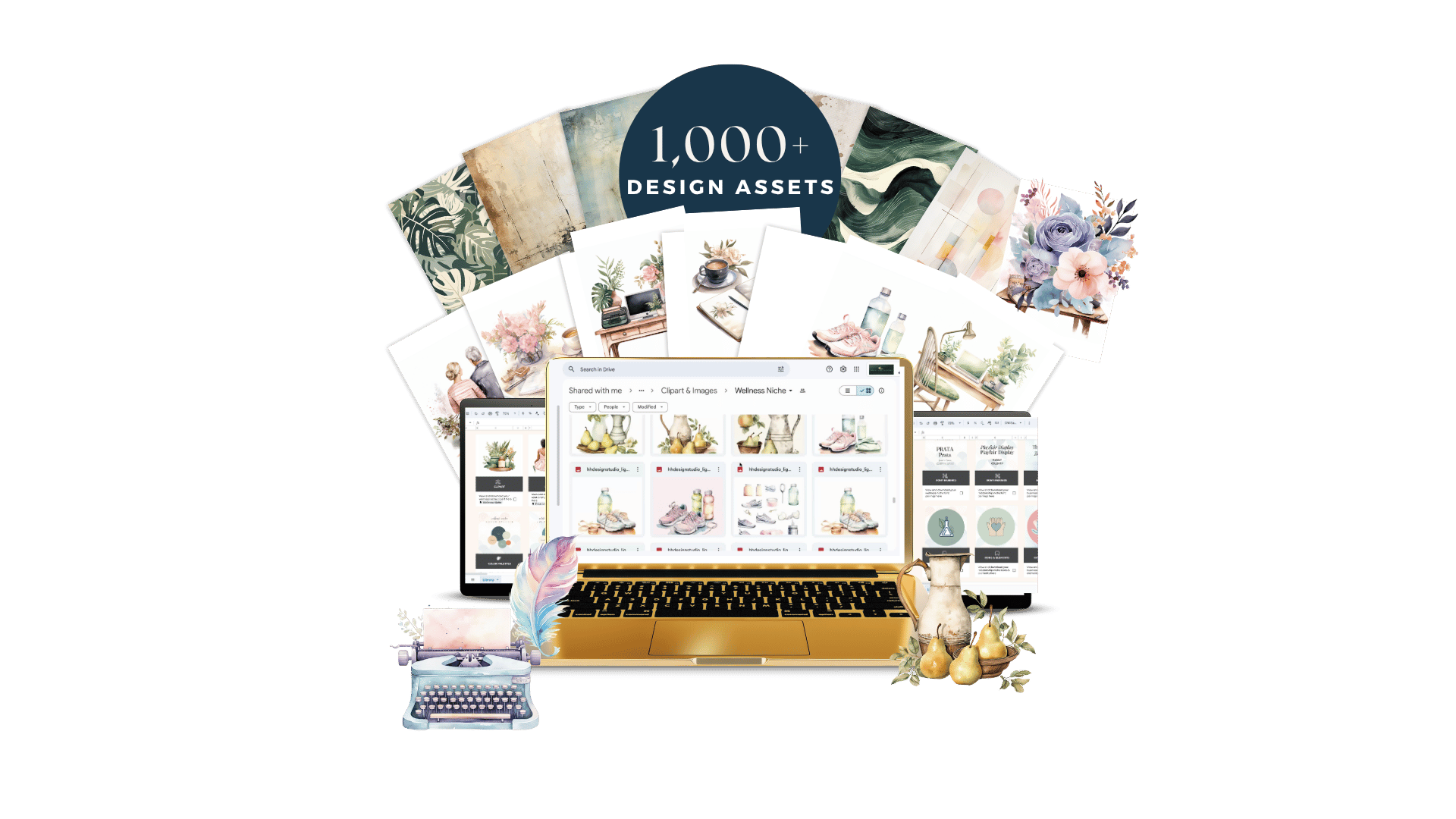 Digital design library preview