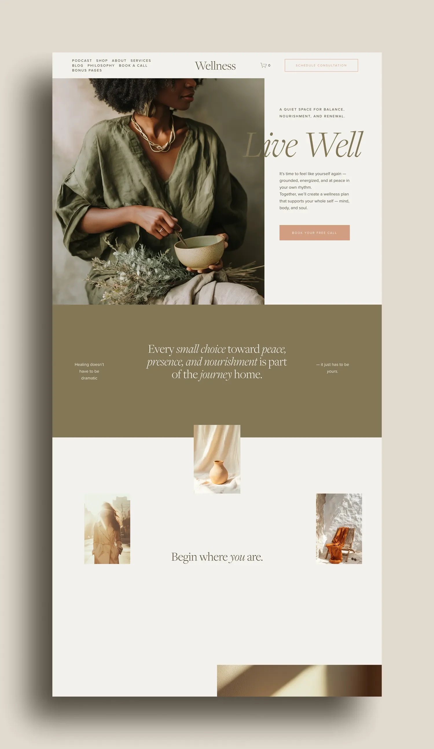 Wellness Template