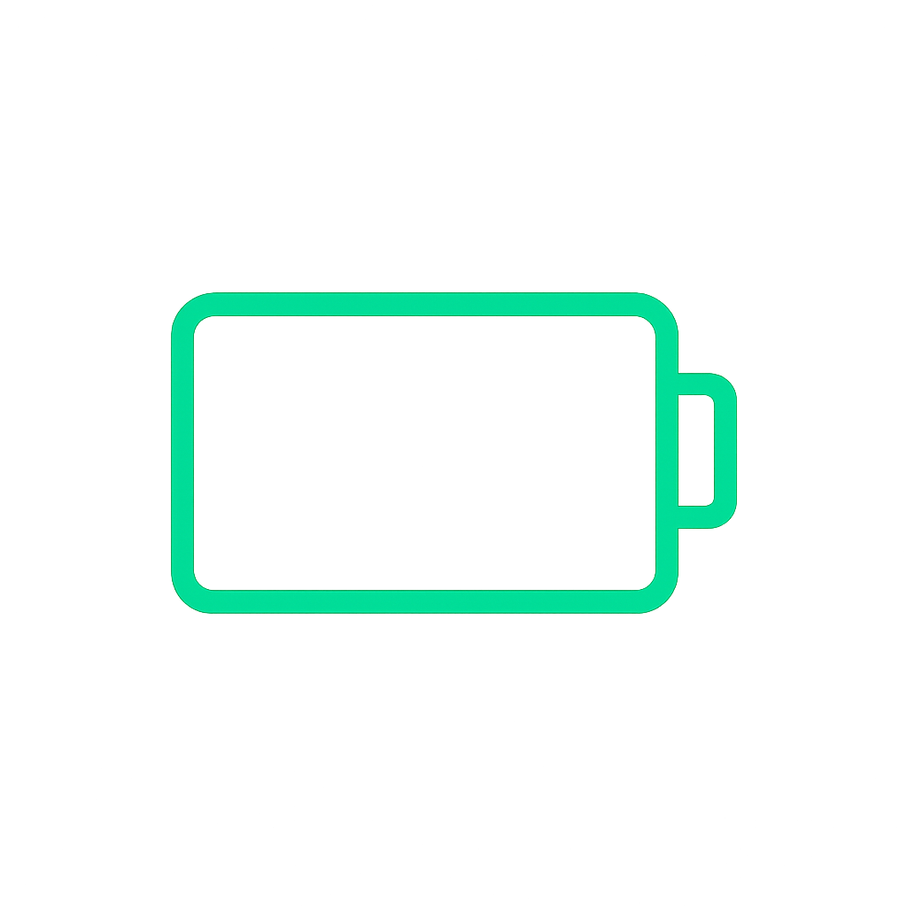 Rechargeable icon