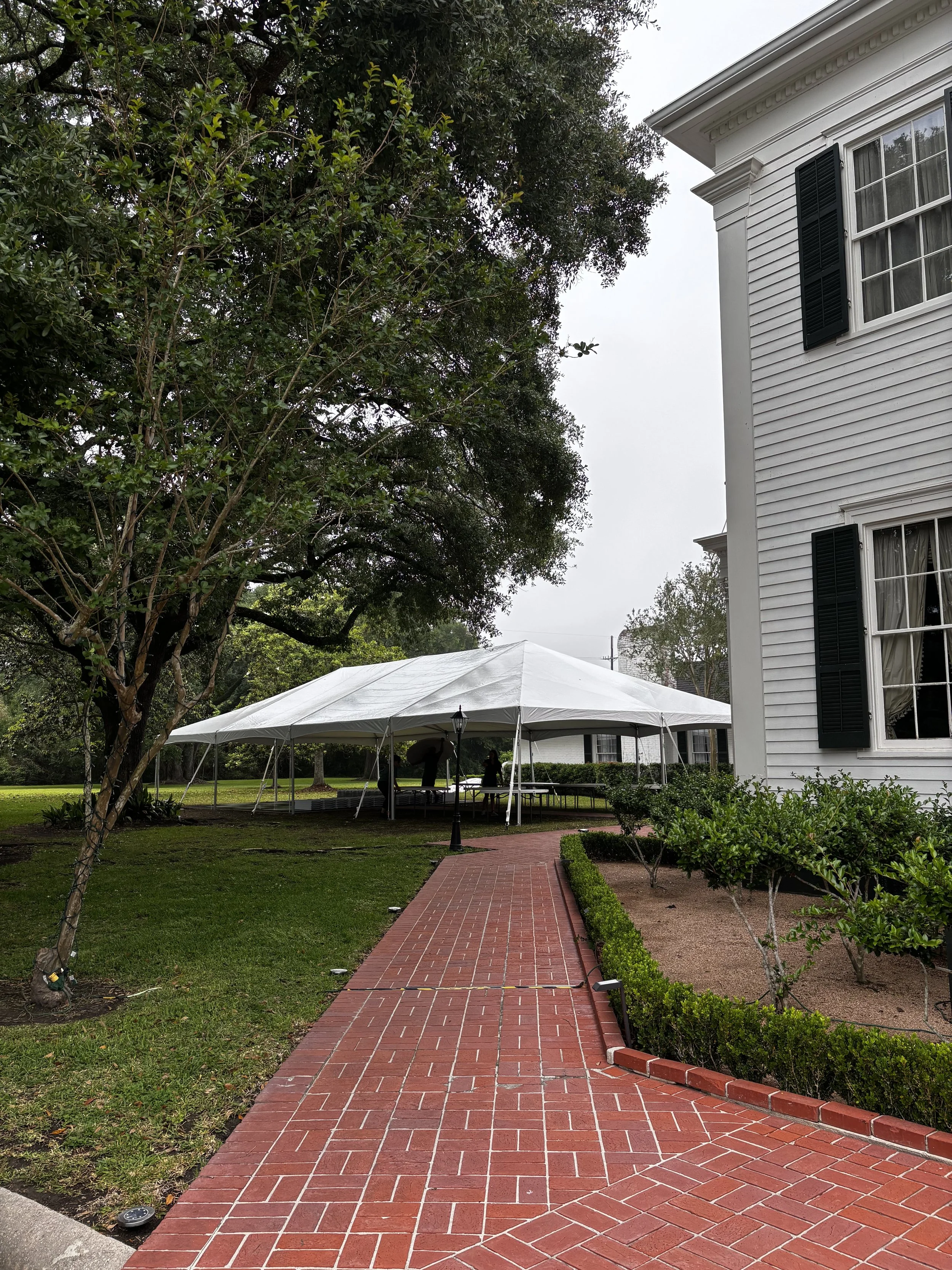 JumboTrac Lite tent setup Louisiana