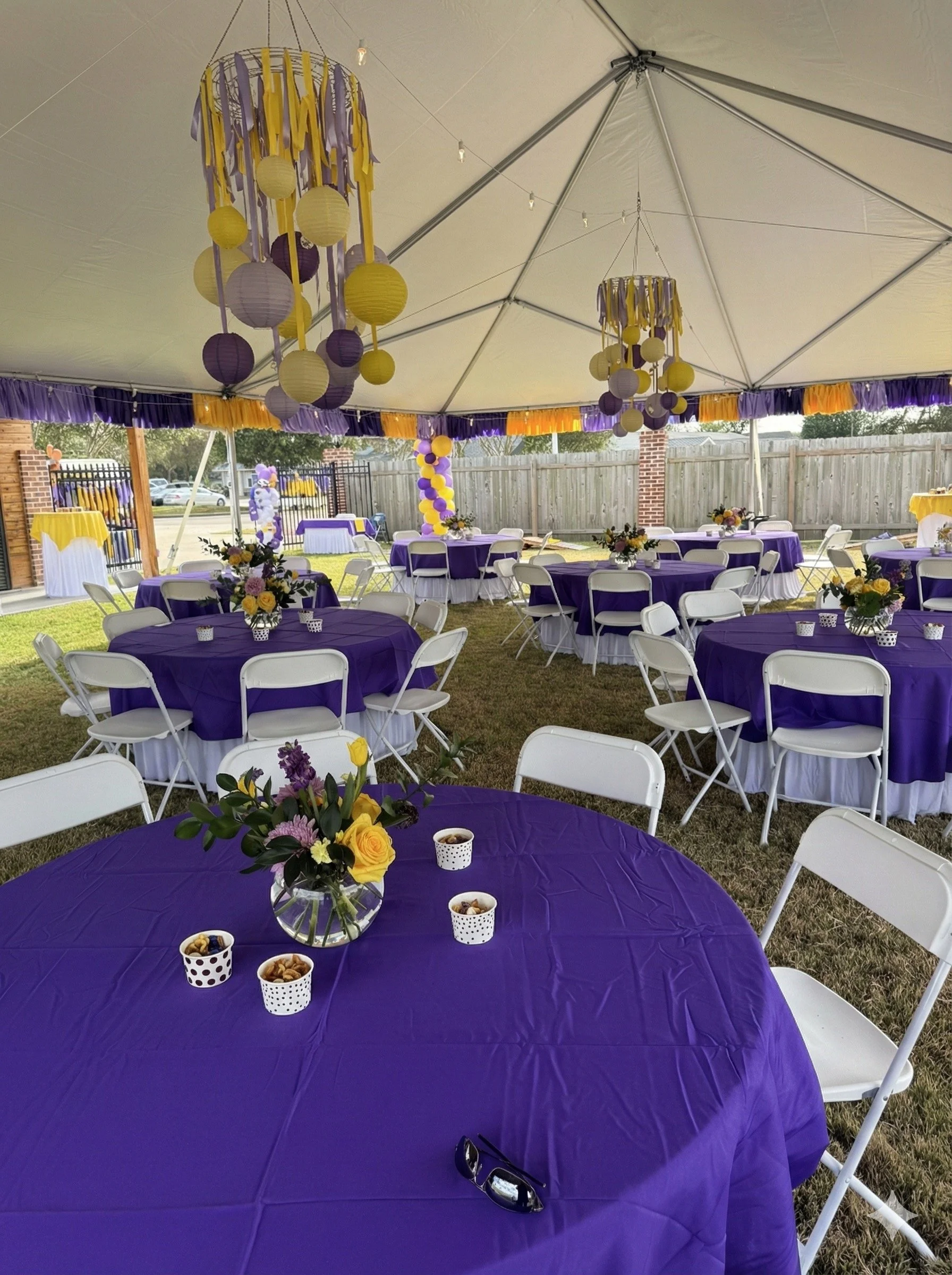 Event rentals Lafourche Parish Louisiana