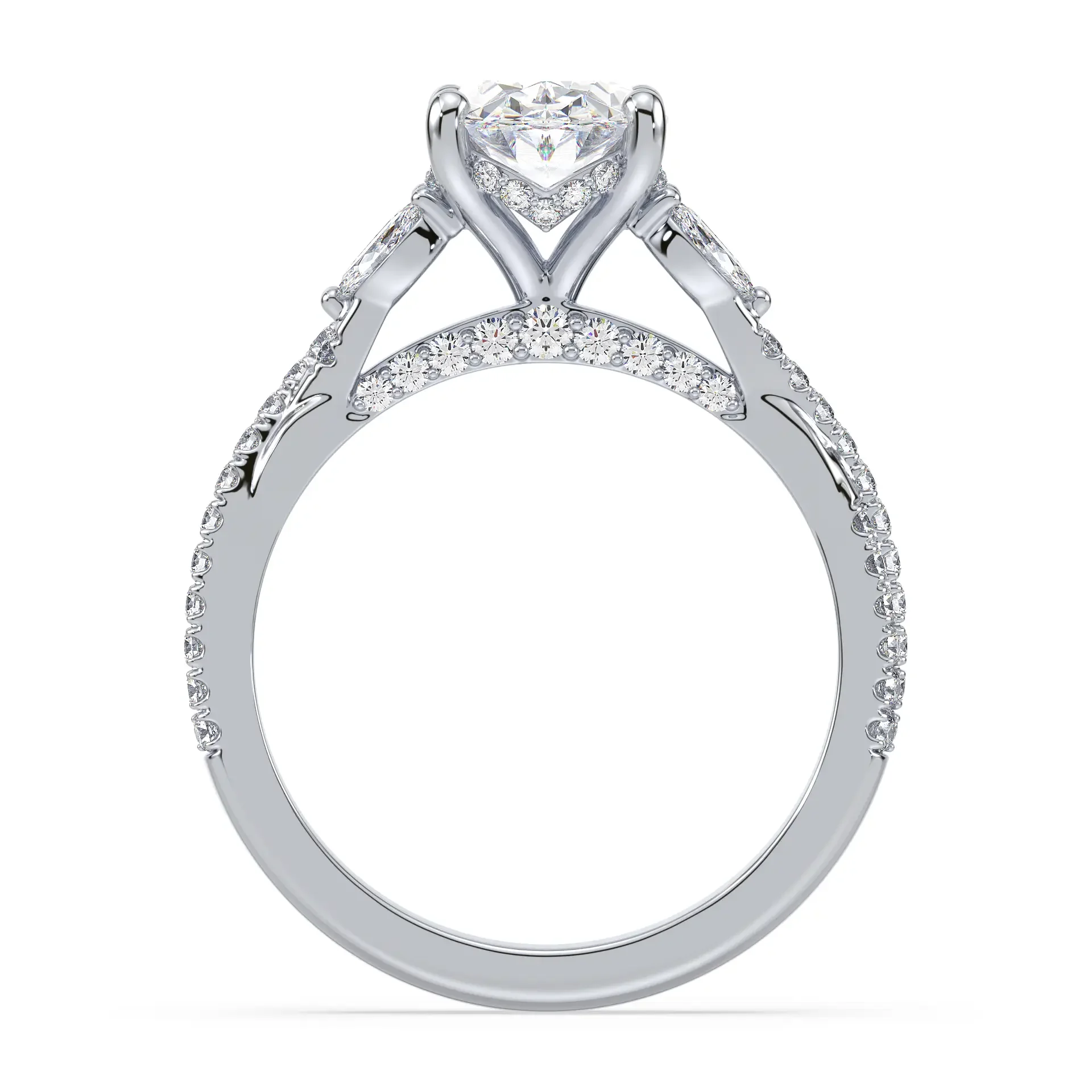 Madeleine - White Gold