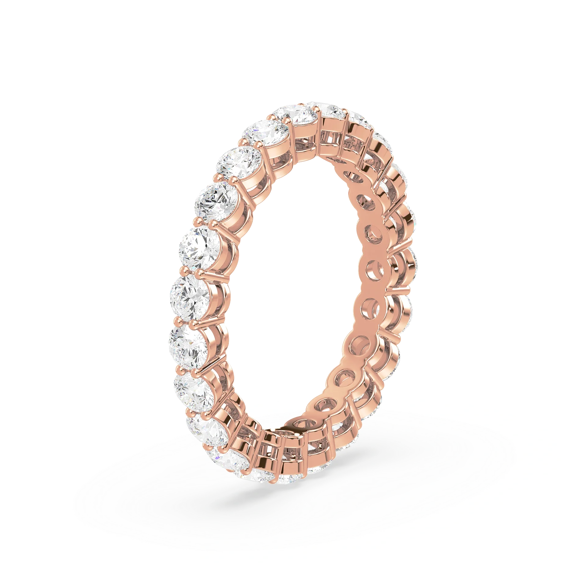 Annelise Gallery LG Shared-Prong Diamond Eternity Band