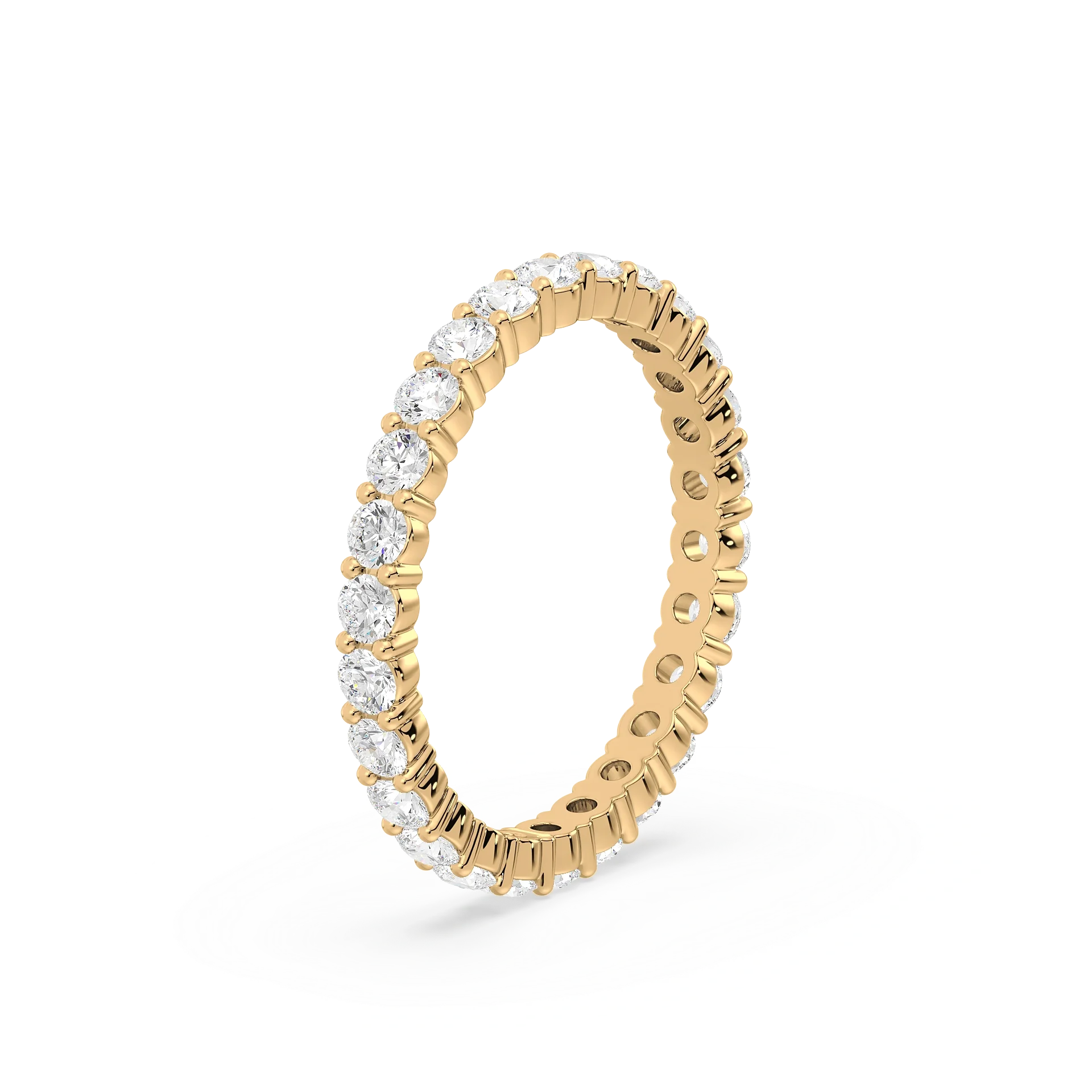 Thea Round Brilliant Diamond Eternity Band
