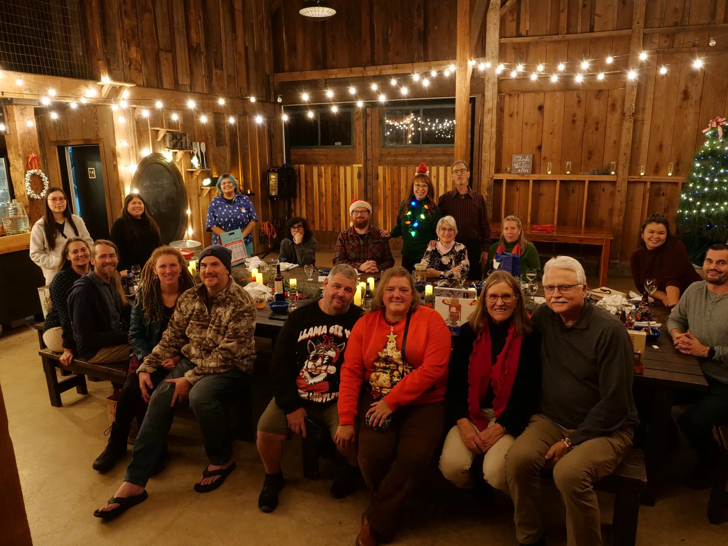 CLERC team at the 2025 holiday party
