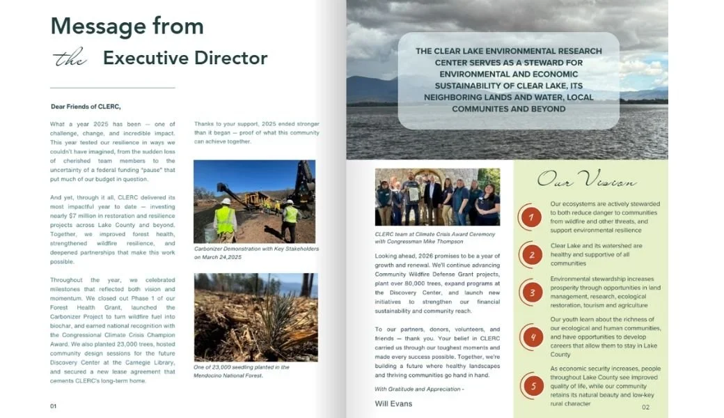 CLERC 2025 Impact Report cover